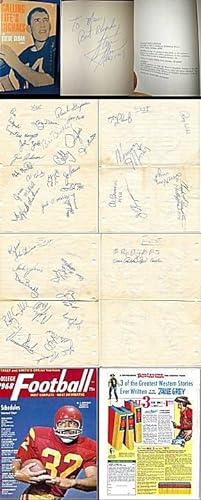 Calling Life's Signals + 42 player & coach signatures 1968 Shriner East West Game + 1968 Street &...