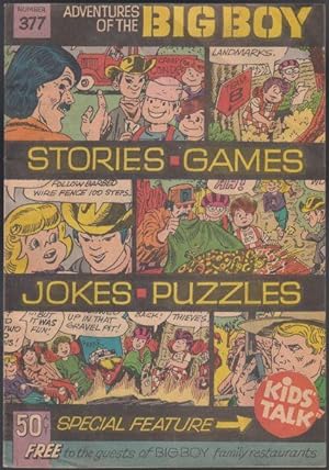 Adventures of The Big Boy Number 377 Jokes Games Puzzles Stories