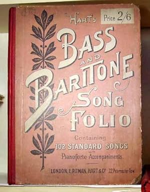 Hart's Bass and Baritone Song Folio with Pianoforte Accompaniments