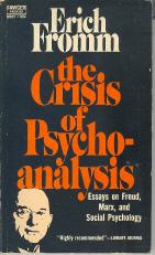 The Crisis of Psychotherapy: Essays on Freud, Marx and Social Psychology