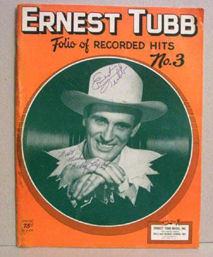 Ernest Tubb: Folio of Recorded Hits No. 3