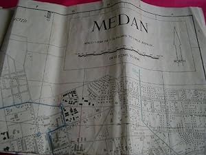 TOWN PLAN OF MEDAN (HIND 1051) Restricted Map Dated Sept. 1945