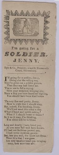 I'm Going for a Soldier, Jenny (Broadside Ballad)