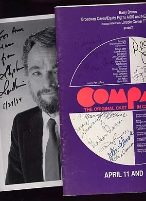 Rare Signed Company Program from Broadway Cares?Equity Fights AIDS