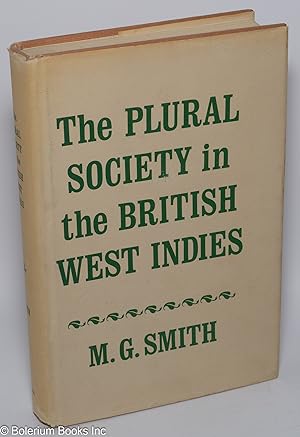 The plural society in the British West Indies