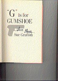 G IS FOR GUMSHOE