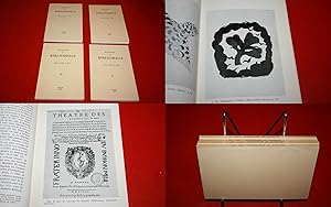 Bulletin du Bibliophile. 1973 - I. II. III. IV. 4 Bulletins. Année complète.