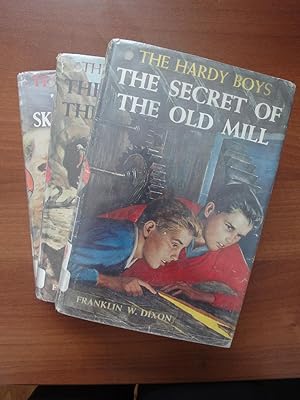 The Hardy Boys Series: Set of 3 Ex-Library Books: The Secret of the Old Mill, The Secret of the C...