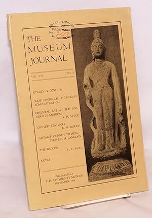 The museum journal volume VII no. 3, December 1916