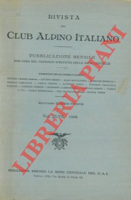Rivista del Club Alpino Italiano. Pubblicazione mensile.