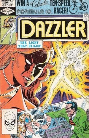 Dazzler Issue # 12, The light that Failed!