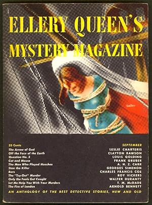 Ellery Queen's Mystery Magazine Vol 14 No 70, September 1949