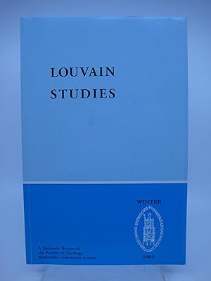 Louvain Studies (Winter 2002, Vol. 27., No. 4)