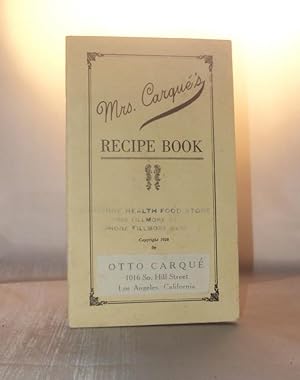 Mrs. Carqué's Recipe Book