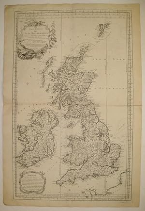 Carte reduite des isles Britanniques