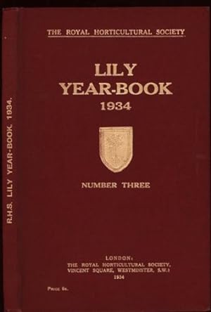 Lily Year Book 1934, The: Number Three