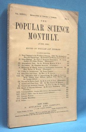 POPULAR SCIENCE MONTHLY June, 1890, Volume XXXVII, No. 2 (No. 218)