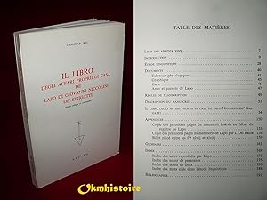 Il libro degli affari proprii di casa de Lapo di Giovanni Niccolini de Sirigatti.