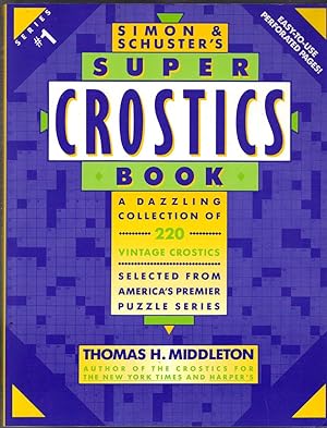 Simon & Schuster's Super Crostics Book / Series #1. First / First