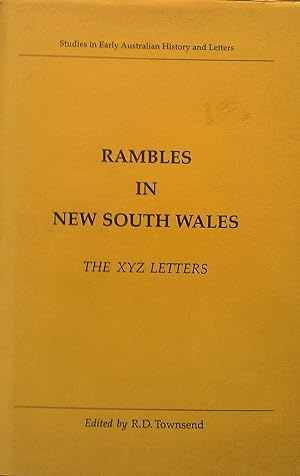 RAMBLES IN NEW SOUTH WALES THE XYZ LETTERS