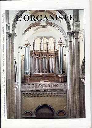 L'Organiste . Revue trimestrielle . N° 133 (34e année) - janvier-février-mars 2002 / 1