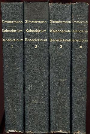 Kalendarium Benedictinum die Heiligen und Seligen des Benediktinerordens und Seiner Zweige. Vol. ...