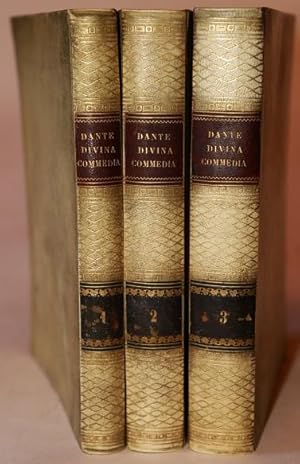 La Divina Commedia di Dante Allighieri (Three Volumes) Illustrata dal Nobil Conte Francesco Triss...