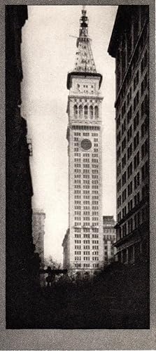 The Metropolitan Tower: Photogravure from Alvin Langdon Coburn's New York