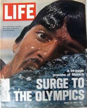 Life Magazine August 18, 1972 -- Cover: Mark Spitz