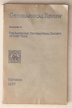 The Geographical Review (October, 1937)