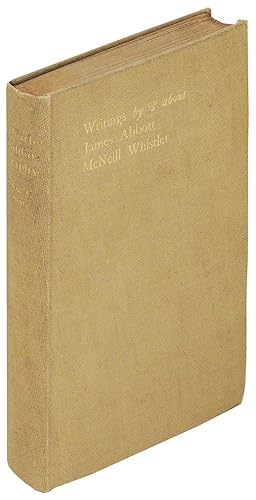 Writings by and About James Abbott McNeil Whistler. A Bibliography