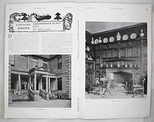 Original Issue of Country Life Magazine Dated September 19th 1903, with a Main Feature on Groombr...