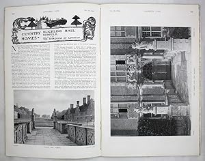 Original Issue of Country Life Magazine Dated December 9th 1905, with a Main Feature on Blickling...