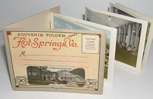 Souvenir Folder of Hot Springs, Virginia.