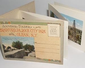 Souvenir Folder of Bradford, Pa., Rock City Park and Olean, N.Y.