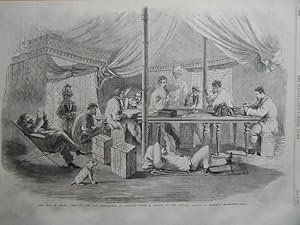 The War in China - The Tent of the 15th Punjaubees at Pehtang.