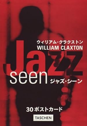 WILLIAM CLAXTON: JAZZ SEEN - 30 POSTCARDS - SIGNED BY THE PHOTOGRAPHER