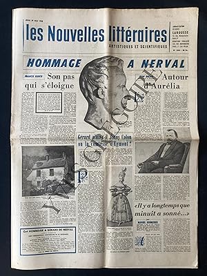 LES NOUVELLES LITTERAIRES-N°1604-JEUDI 29 MAI 1958-HOMMAGE A NERVAL