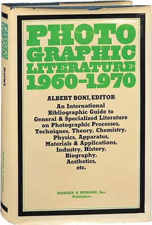 Photographic Literature, 1960-1970 (First Edition)