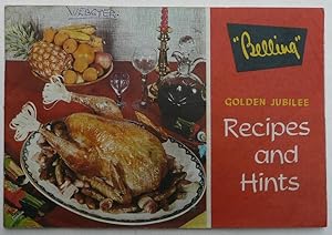 Belling Golden Jubilee Recipes & Hints - Advertising Leaflet for Belling Cookers