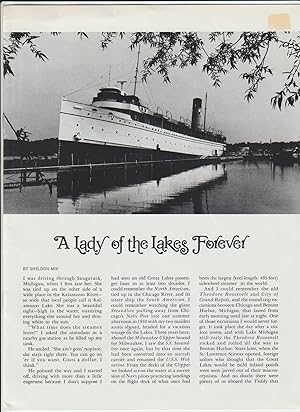 A Lady of the Lakes Forever (SS Keewatin)