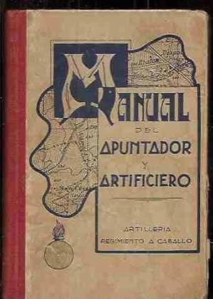 MANUAL DEL APUNTADOR Y ARTIFICIERO