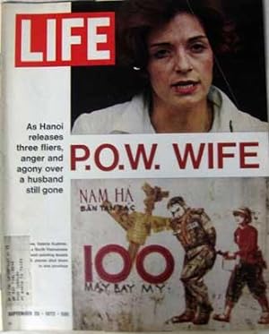Life Magazine September 29, 1972 -- Cover: POW Wife Valerie Kushner