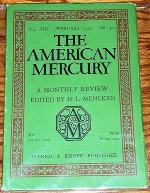 The American Mercury, February 1928