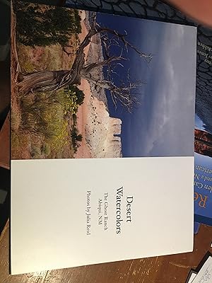 SIGNED Desert Watercolors. The Ghost Ranch, Abiqui, NM.