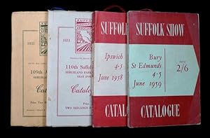 Suffolk Show: Catalogues / Programme books for the 1952, 1953, 1958 and 1959 Suffolk County Show.