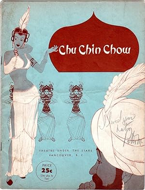 Theatre Under the Stars (T.U.T.S): Chu Chin Chow (autographed theatre program)
