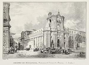 Duomo di Siracusa, anticamente Tempio di Minerva (Sicilia).