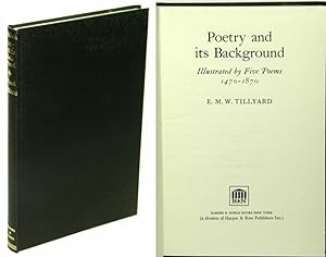Poetry and Its Background: Illustrated by Five Poems 1470-1870