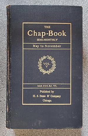 The Chap Book, Semi-Monthly, Index to Volume V from May 15 to November